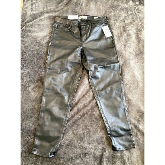 Social Standard by Sanctuary NWT Ankle Skinny Pleather Pants, Size 10, MSRP $79 - Picture 7 of 10